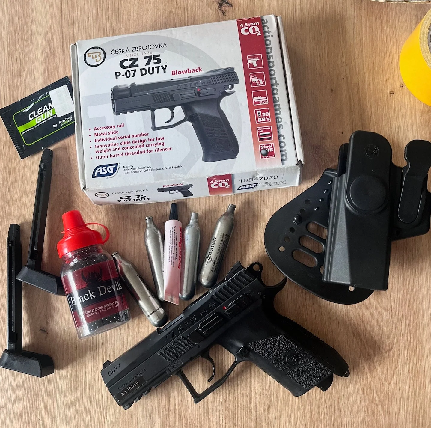 CZ 75 P-07 4,5 mm BB