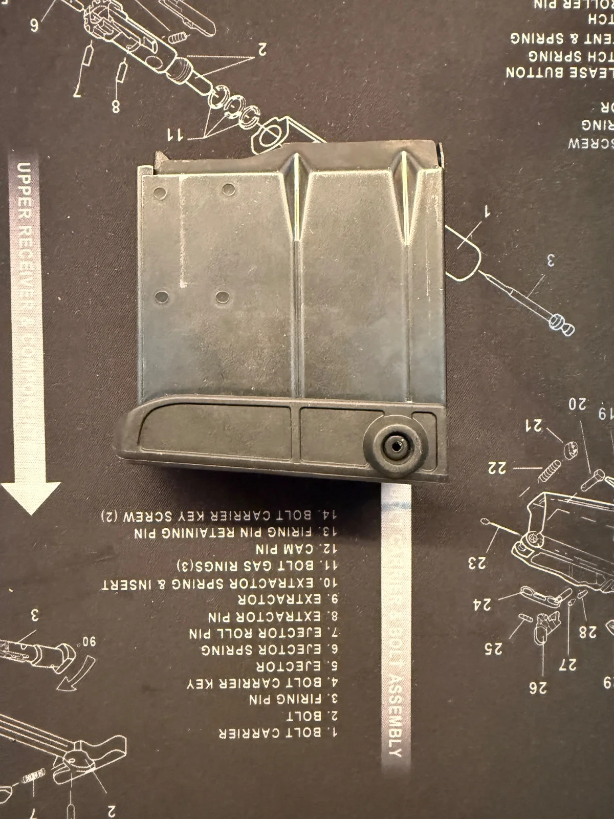 Magazynek Tikka T3x CTR / TAC A1 .308 Win, 10 naboi, oryginał, nowy