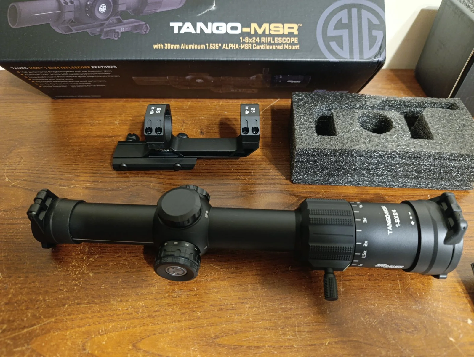 Nowa Luneta celownicza Sig Sauer Tango MSR 1-8x24