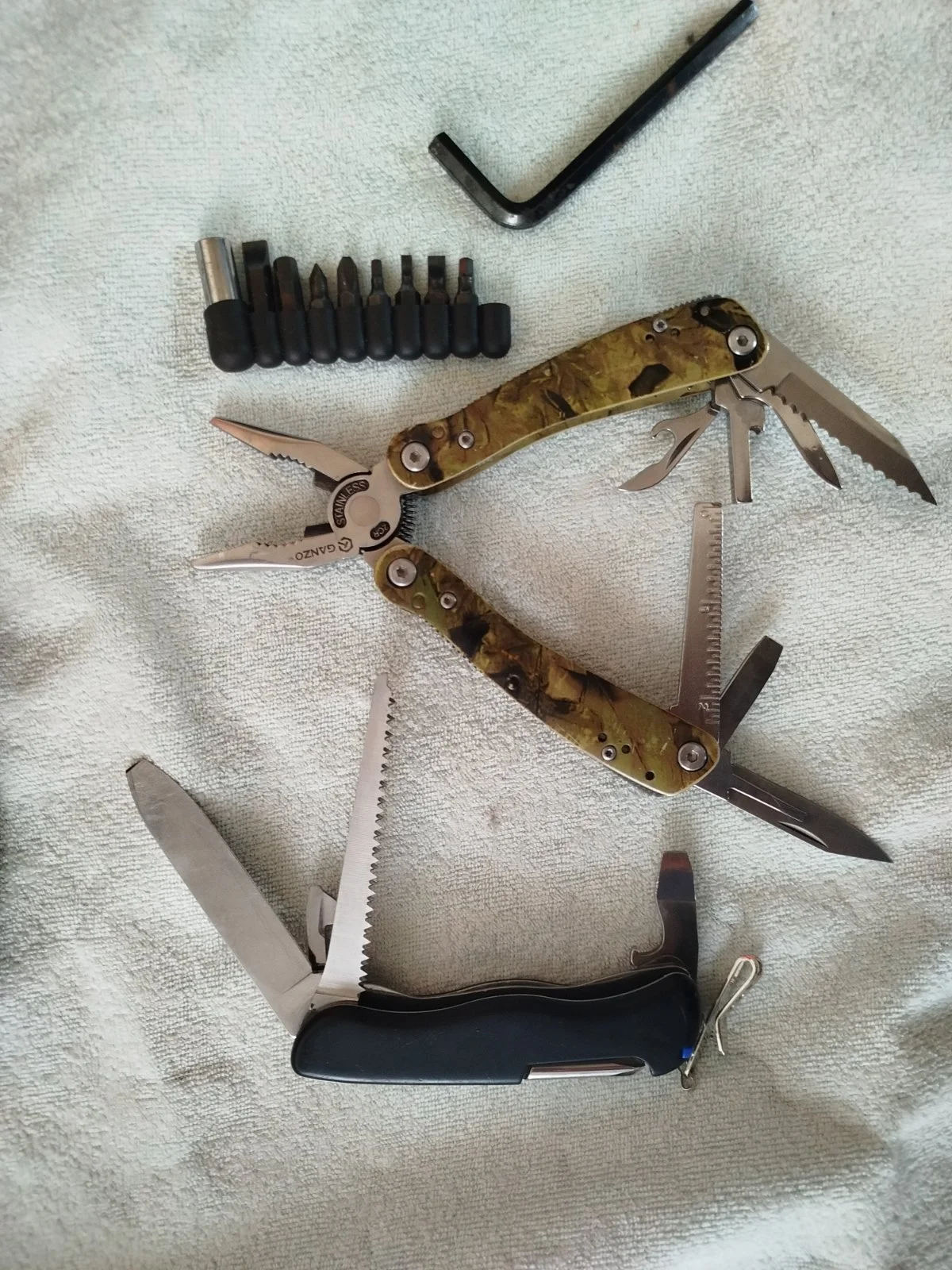 Scyzoryk Victorinox Forester i multitool Ganzo