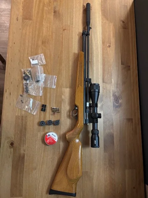 Wiatrówka PCP DIANA STORMRIDER 4,5mm w zestawie