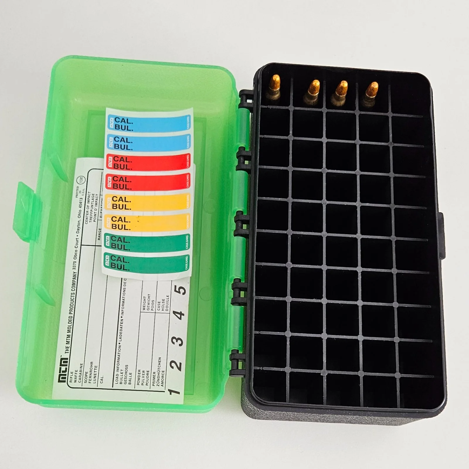 Pudełko 50 szt na amunicję - made in USA