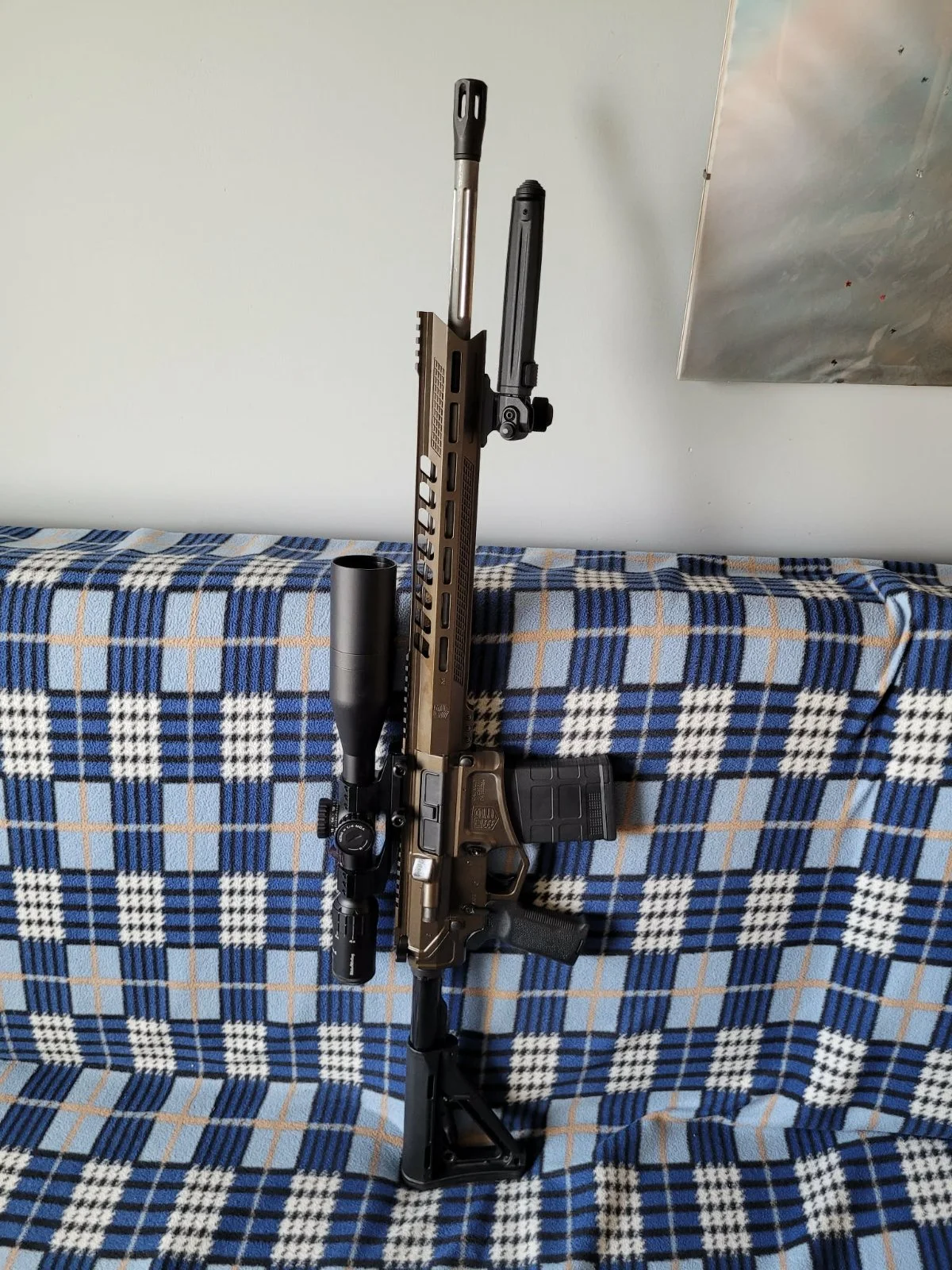 Diamondback DB-10 CBGMB 6,5 Creedmoor z lunetą, bipodem i akcesoriami do elaboracji ammo