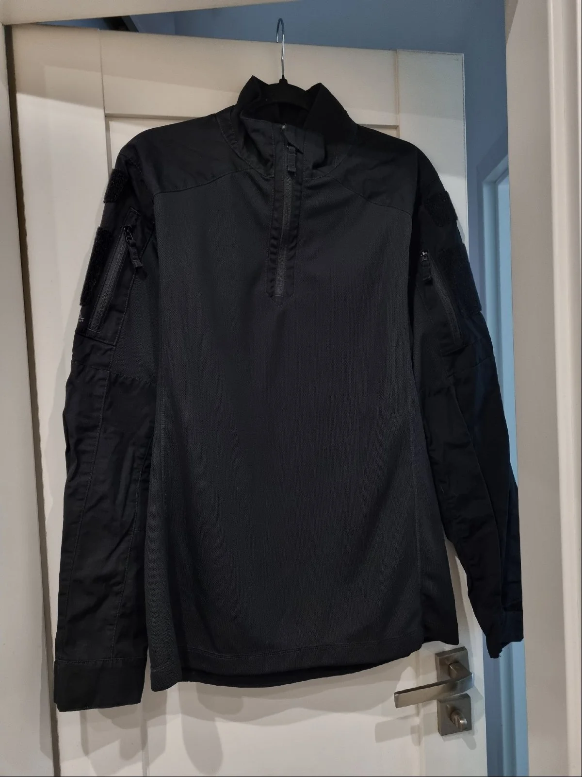 Bluza Helikon-Tex MCDU Combat Shirt NyCo Rip-Stop - Black. Rozmiar L