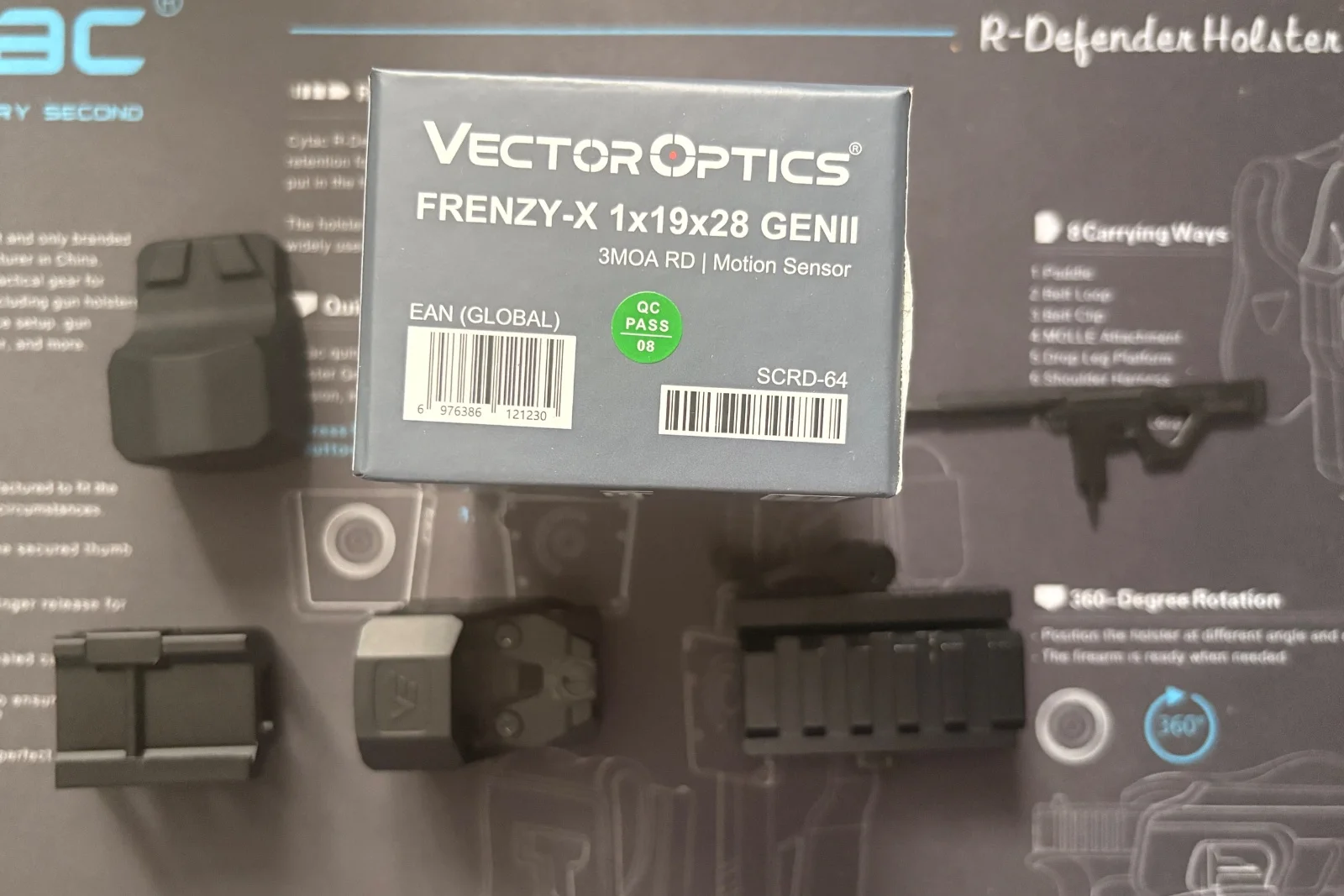 Kolimator Vector Optics Frenzy-X 1x19x28 GEN II SCRD64