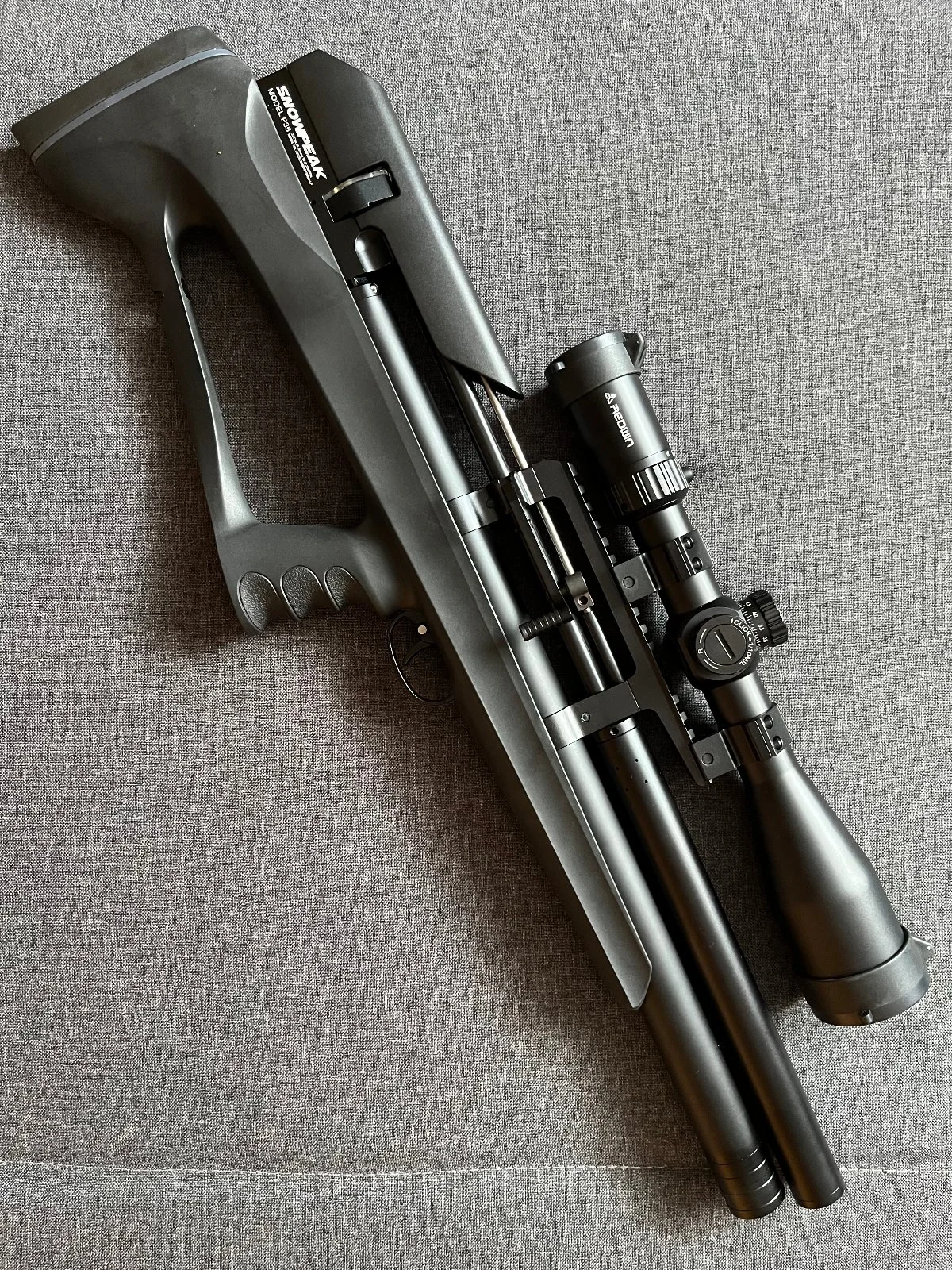 Snowpeak P35 wiatrówka PCP plus pompka