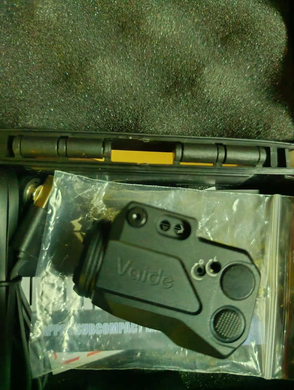 Vaide - Latarka taktyczna z laserem - Compact Scrapper Combo - Green - VAPLL-R0