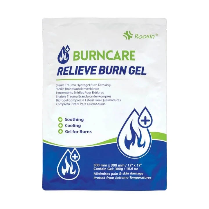 Opatrunek hydrożelowy Roosin Medical Burncare 30 x 30 cm