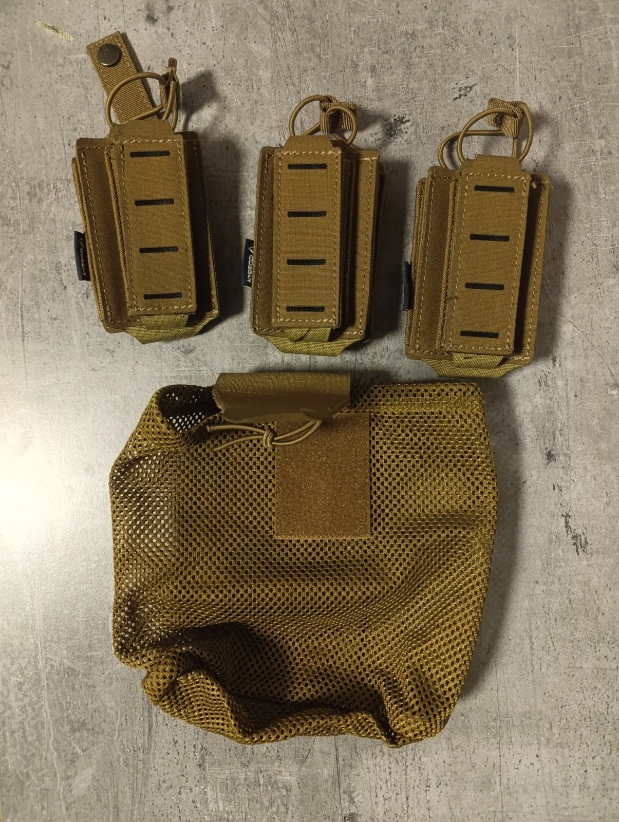 Worek zrzutowy wraz z ładownicami