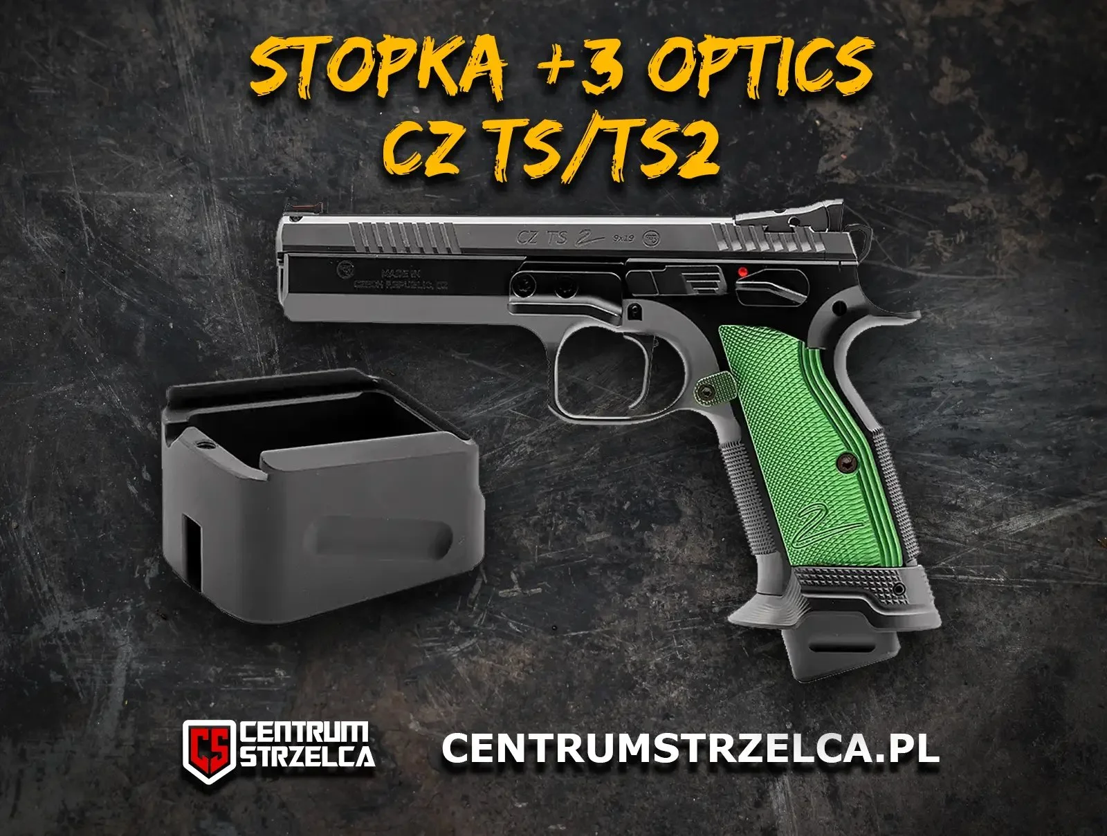 Stopka Plus 3 do CZ TS/TS2 - Optics 141 mm
