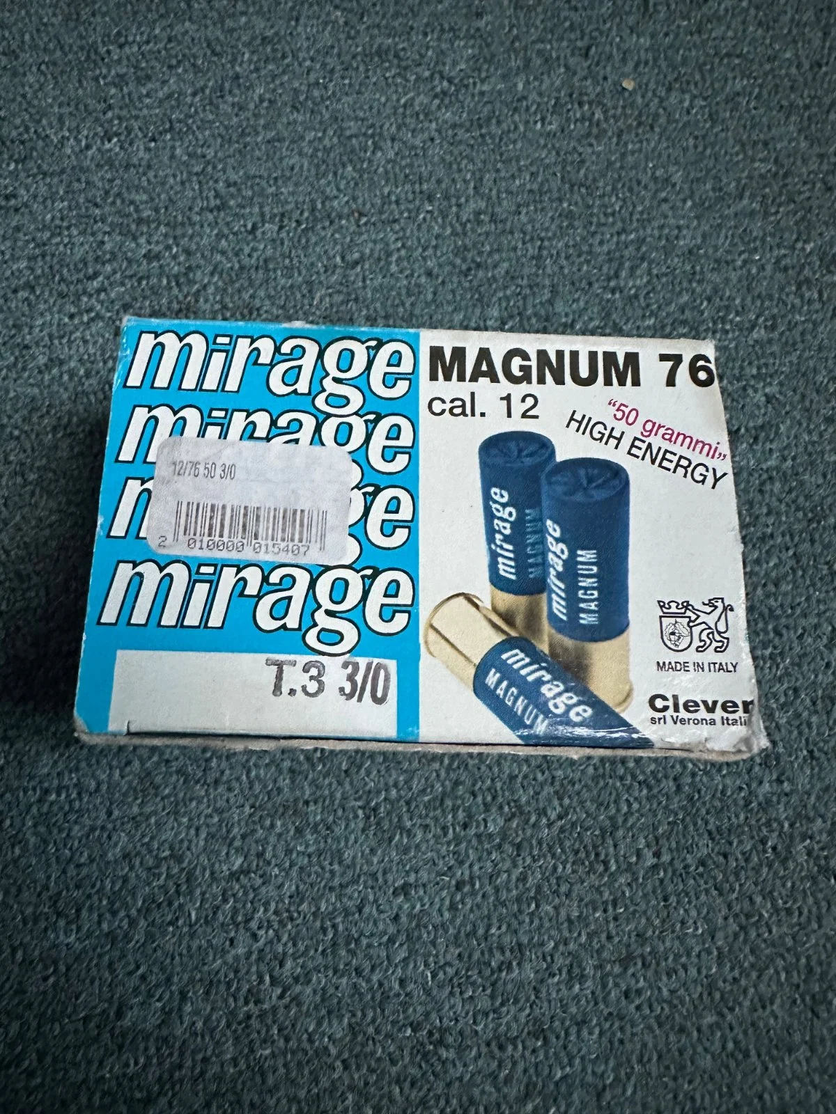 amunicja mirage 12/76 magnum T3 3/0 50 gram