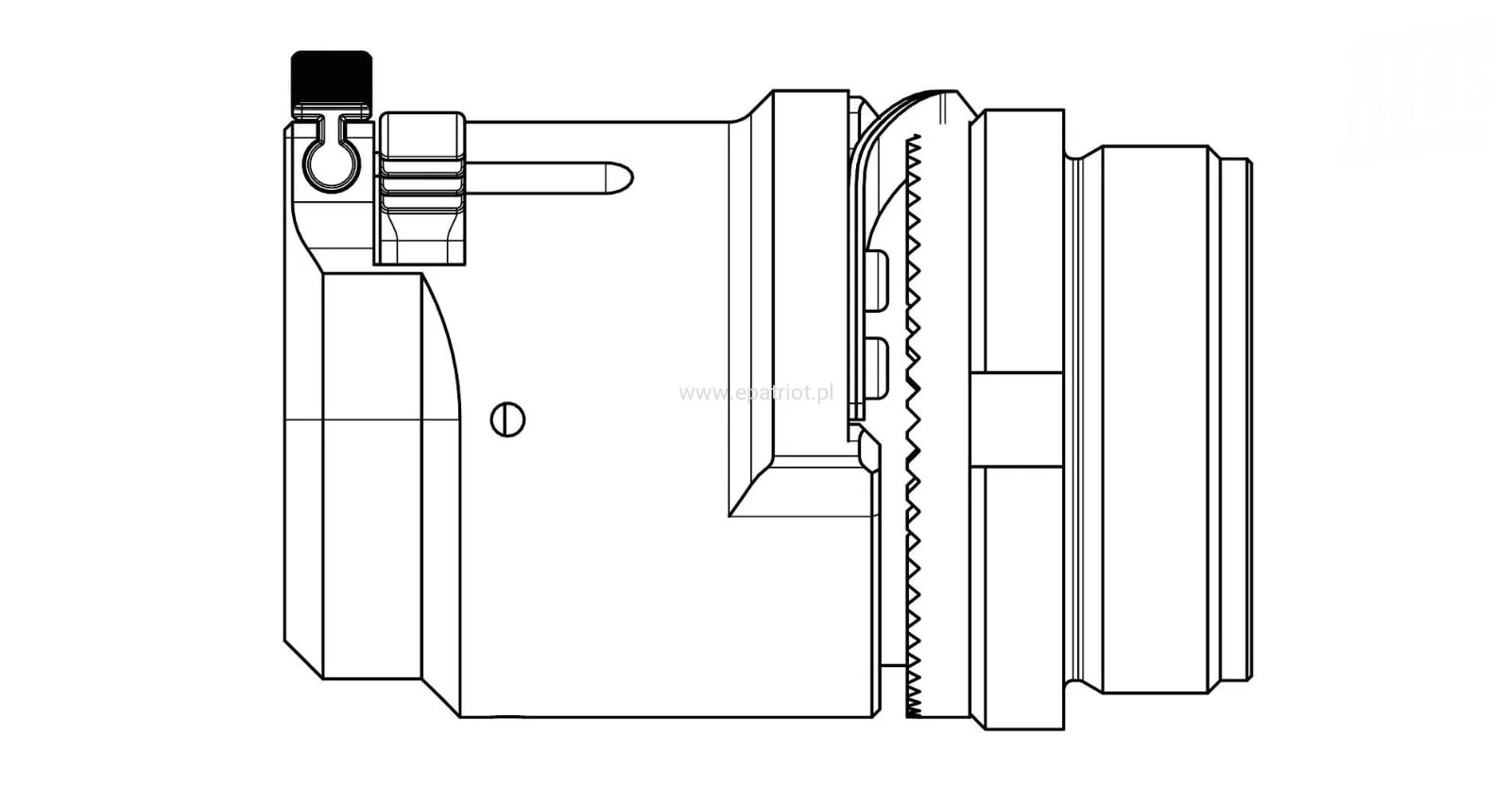 B&T Adapter HUB QDN typ NATO A2