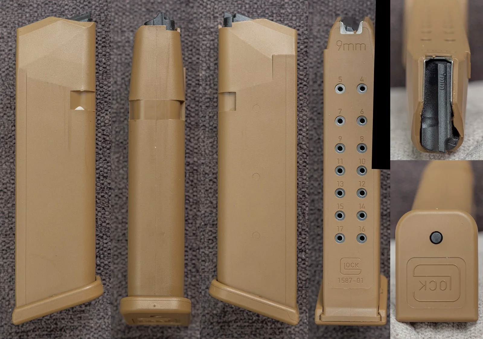 magazynek Glock 19x, 17 nb, niestrzelany