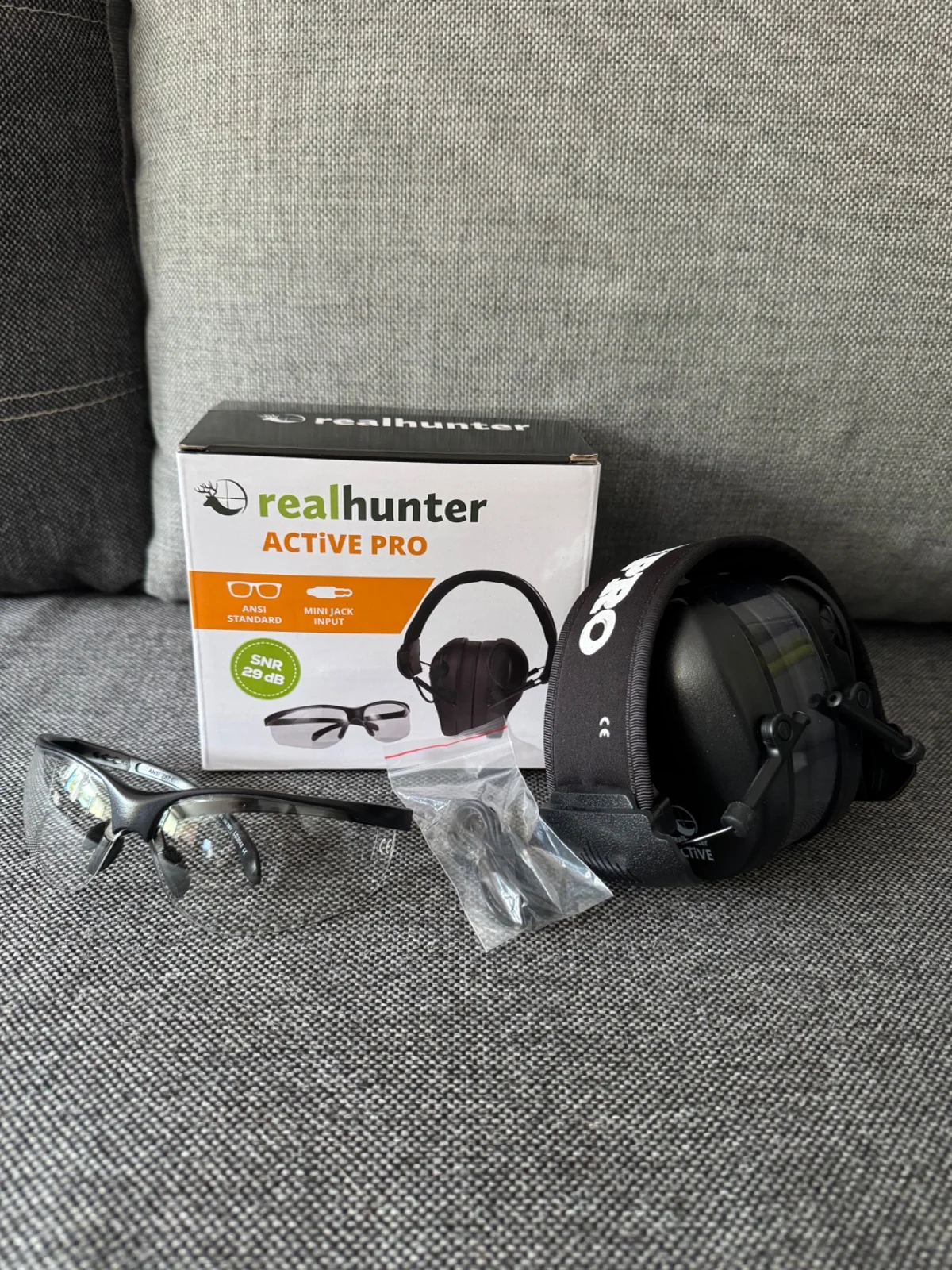 Słuchawki aktywne RealHunter Active Pro