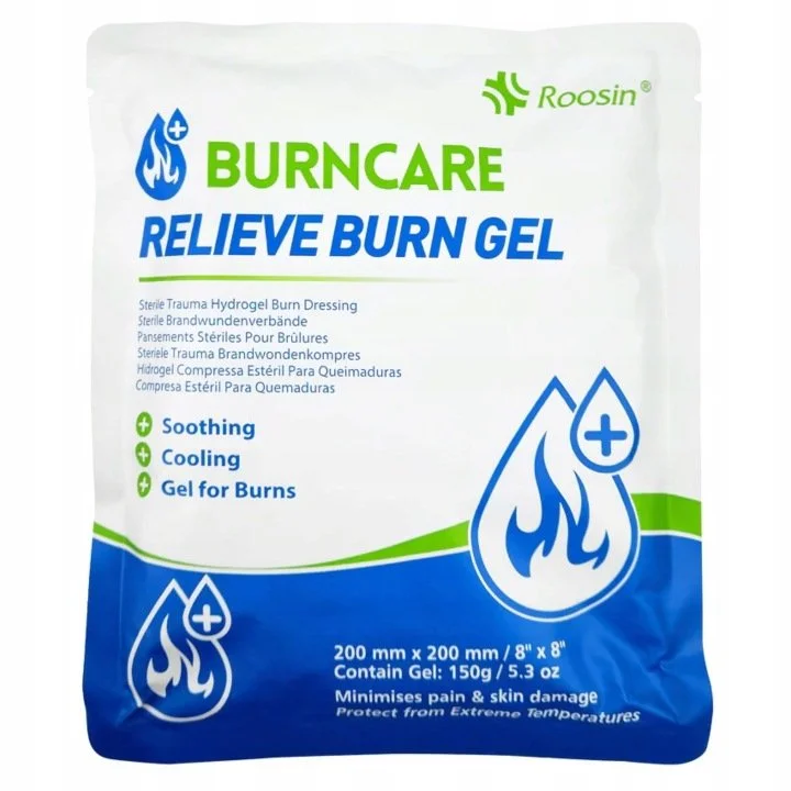 Opatrunek hydrożelowy na oparzenia 20 x 20 cm BurnCare Relieve