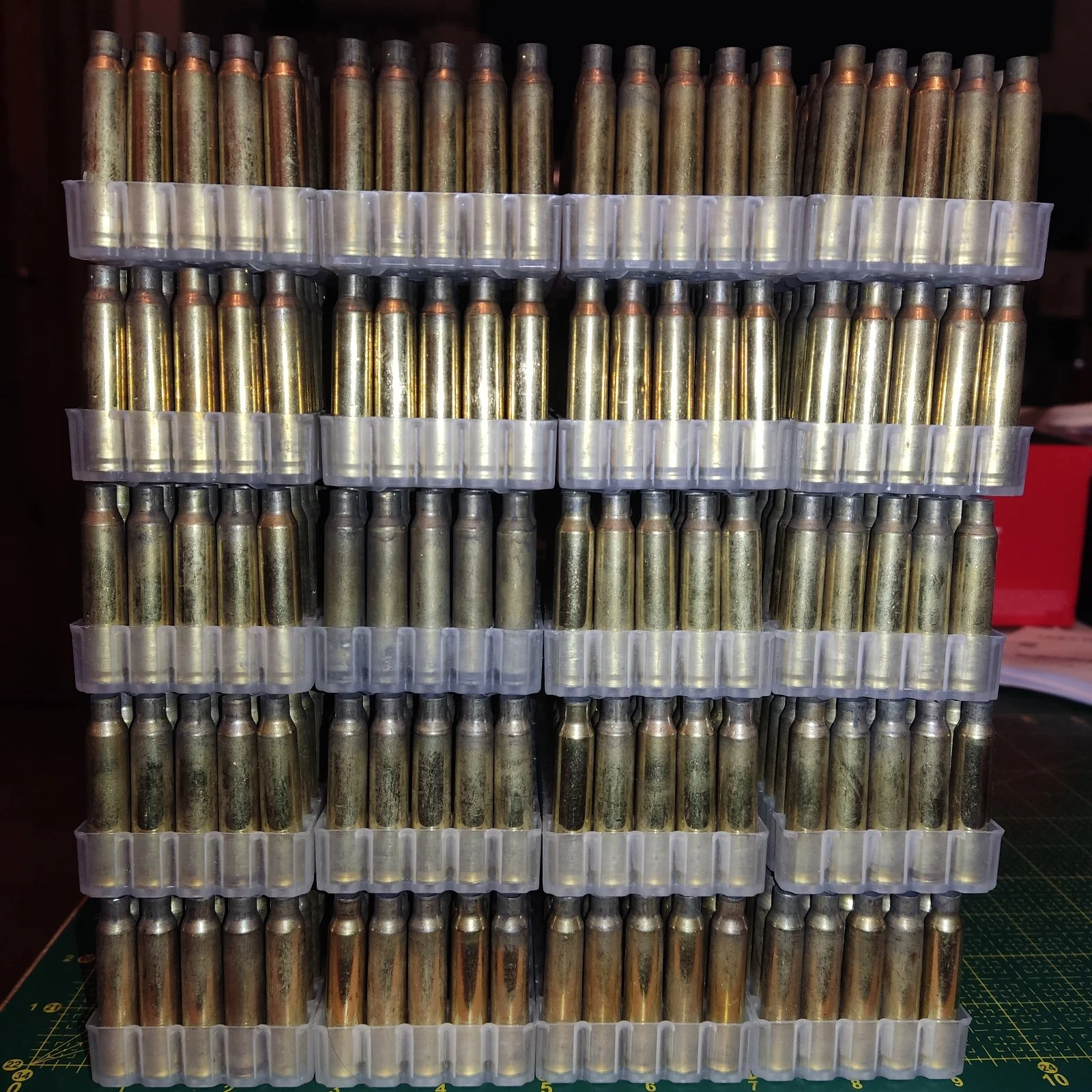 1000 szt Łuski .223rem G.F.L. Fiocchi raz strzelone