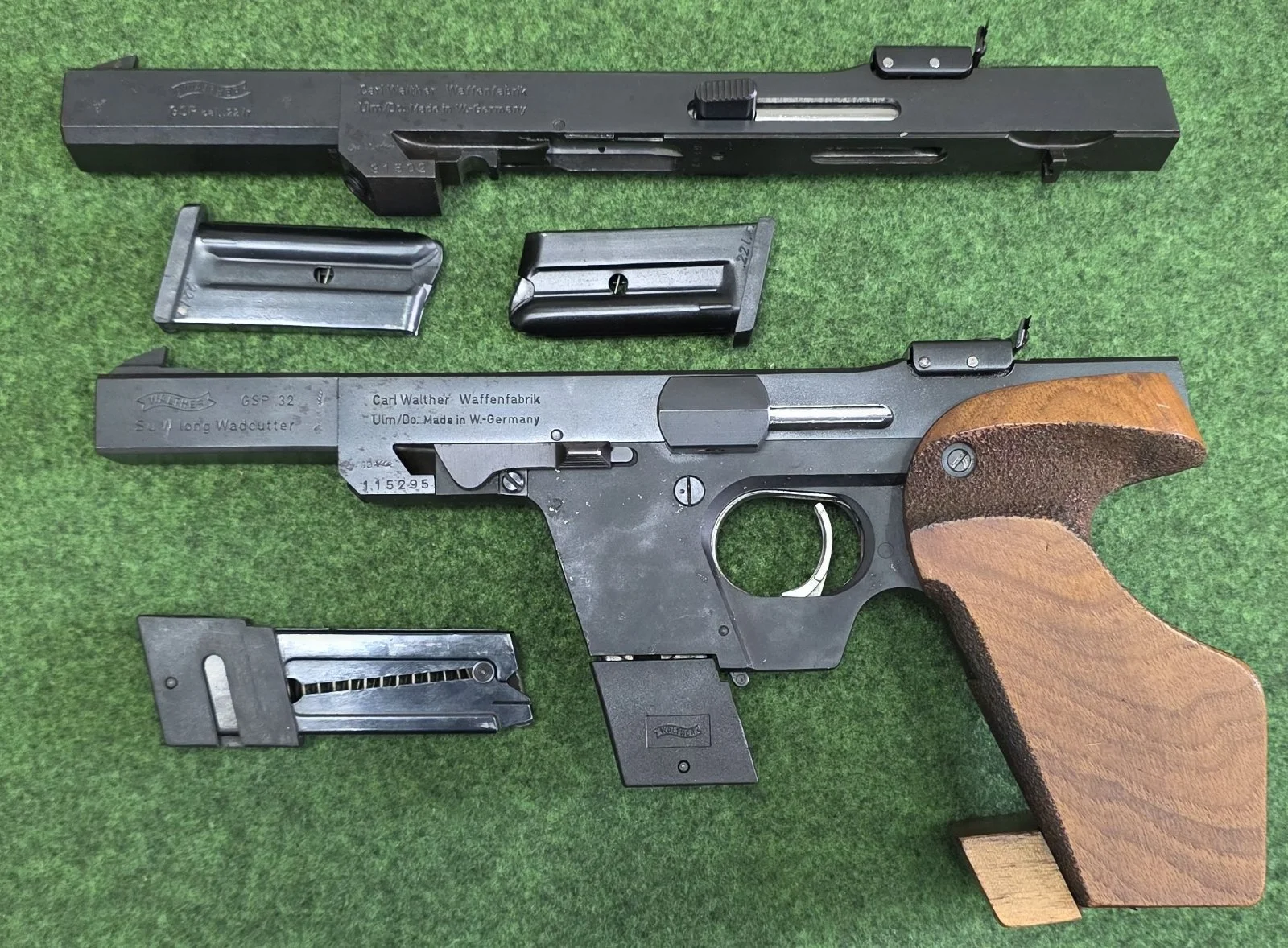 WALTHER GSP .32 S&W long WC .22 LR DOSTAWA W CENIE!