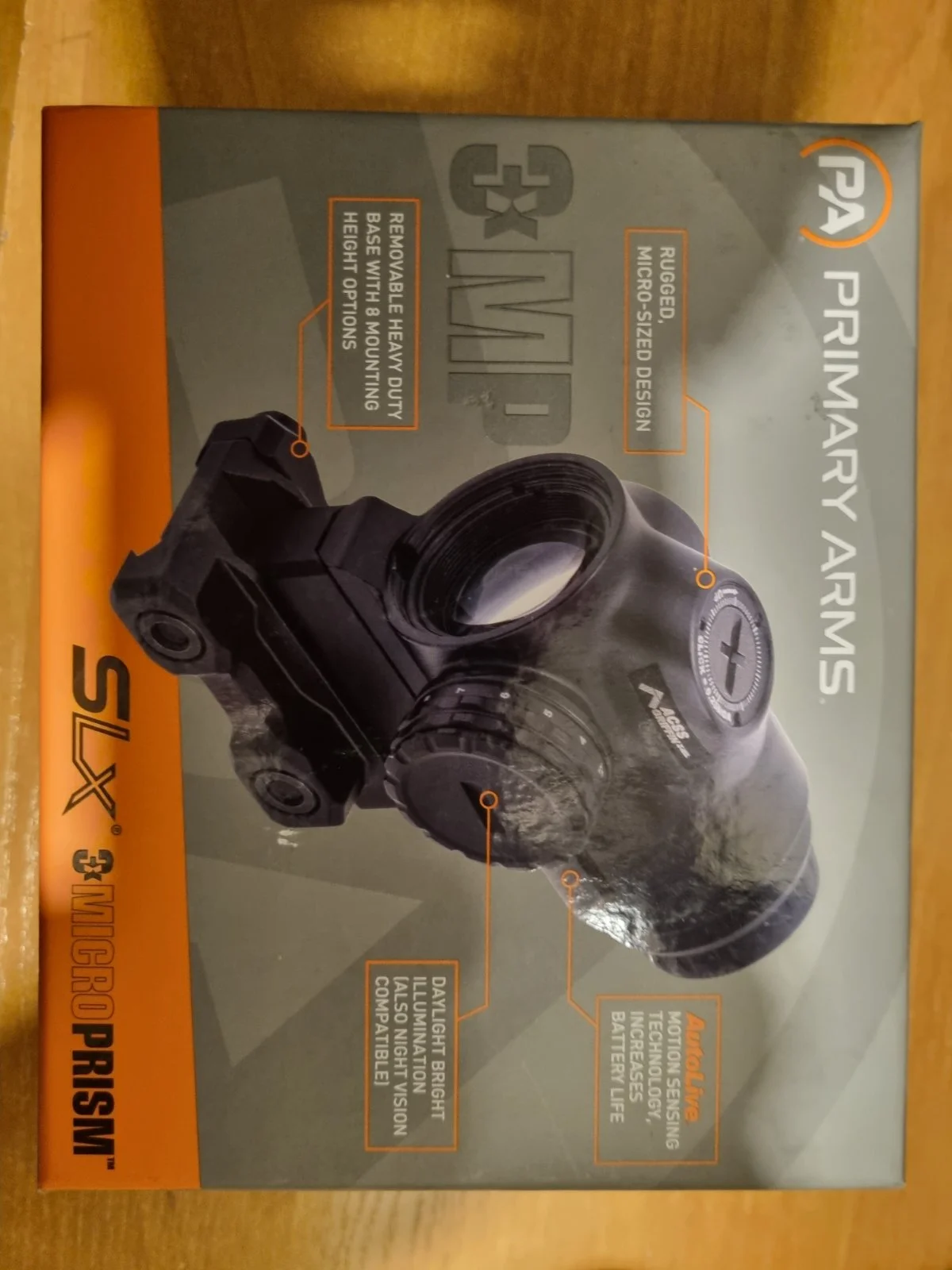 Celownik pryzmatyczny Primary Arms SLx 3x  Microprism iR Red ACSS