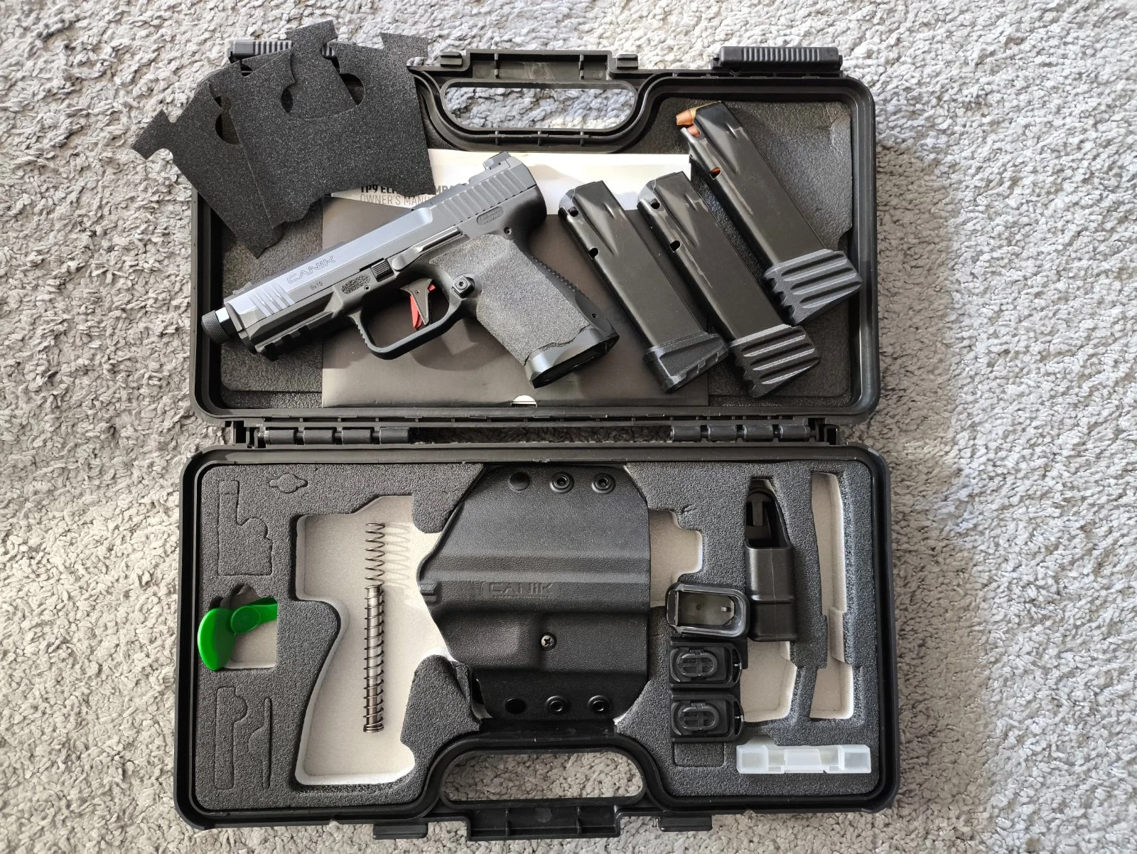 Canik TP9 Elite Combat - zestaw