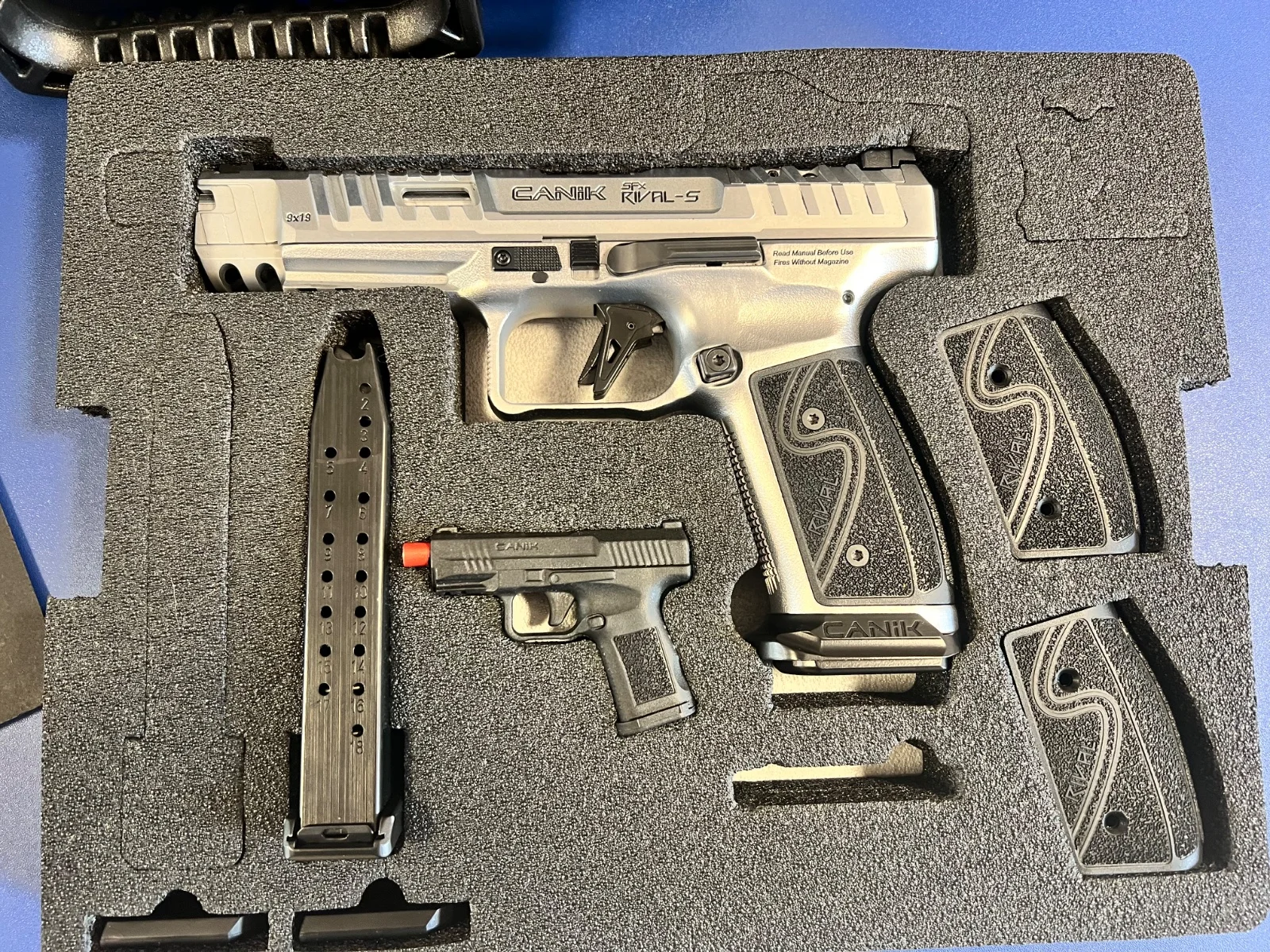 Canik Rival-S z kaburą QLS lvl.2 SLS od Warrior Holster