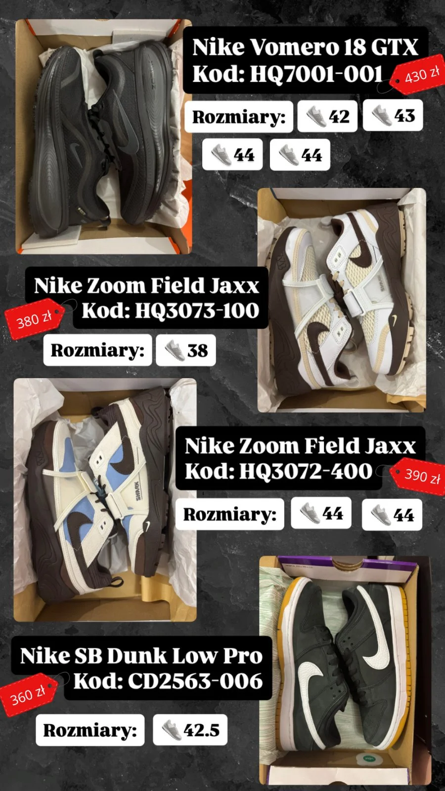 Buty Nike dla Braterstwa