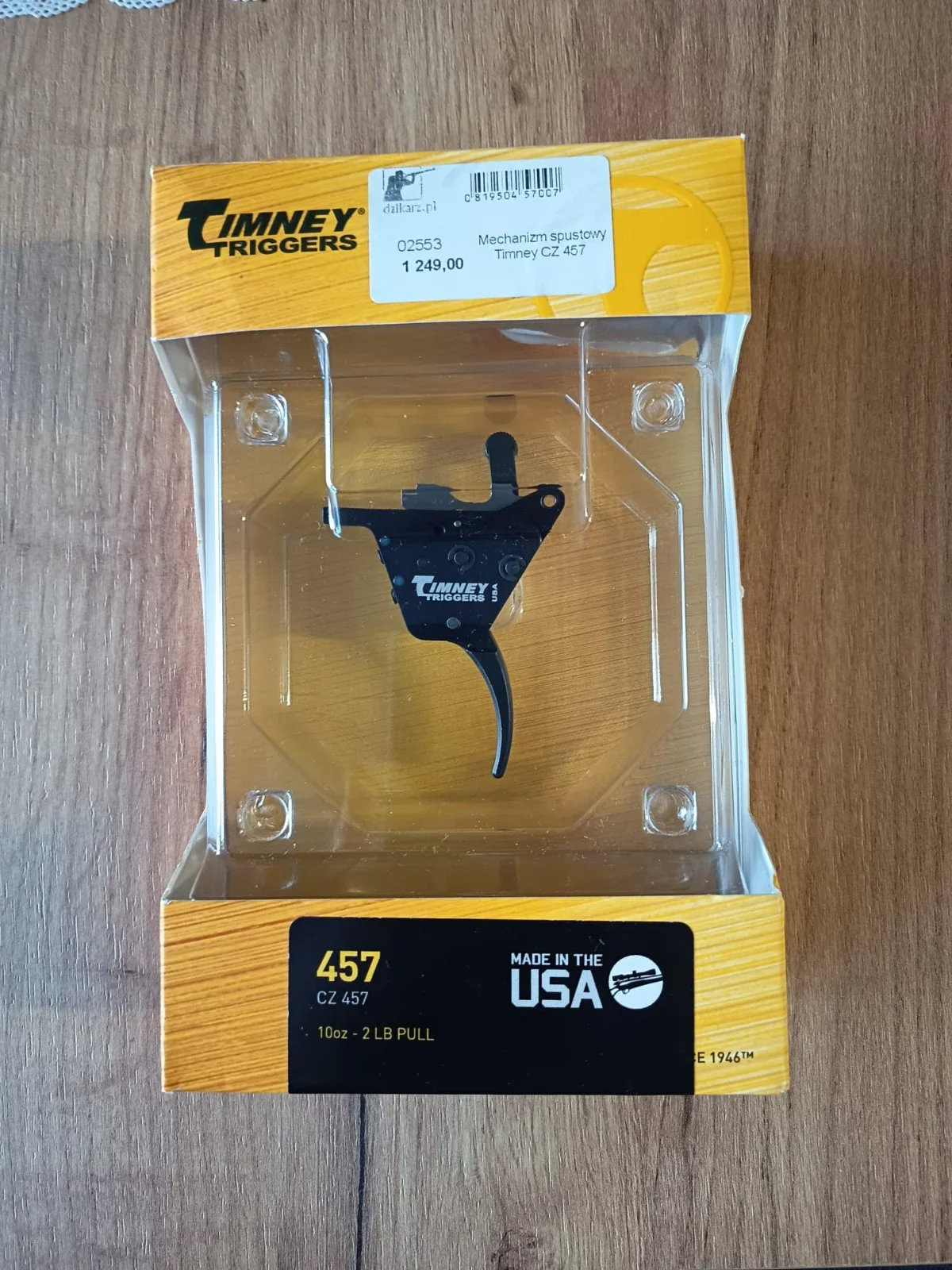 Mechanizm Spustowy Timney CZ457