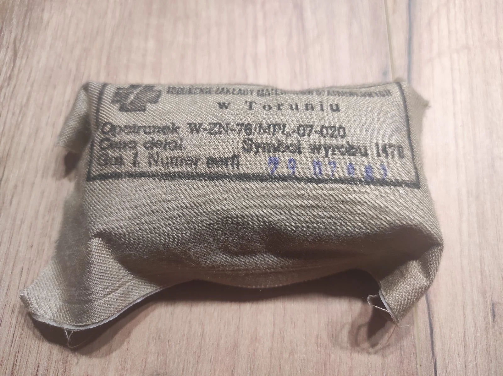 Toruńskie Zakłady - Opatrunek W-ZN-76/MPL-07-020 - sygn. 1478