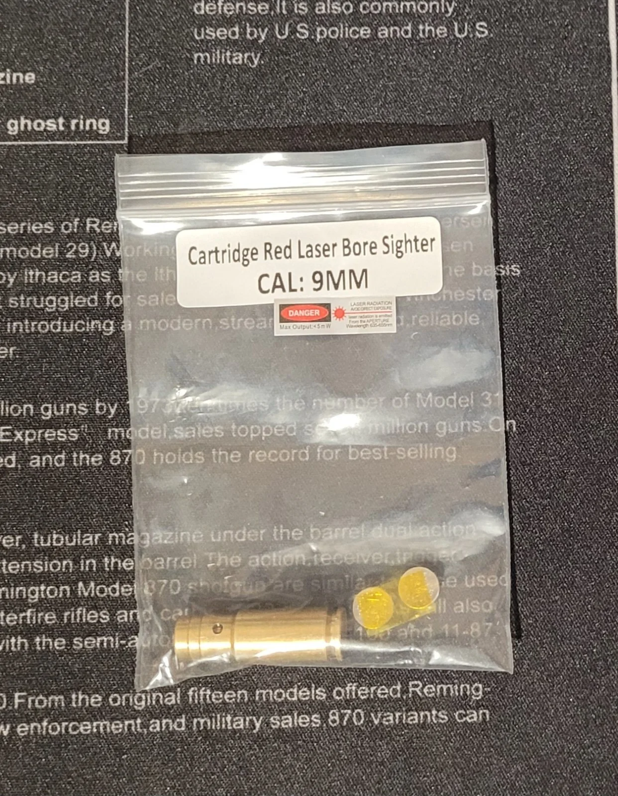 Nabój laserowy 9x19