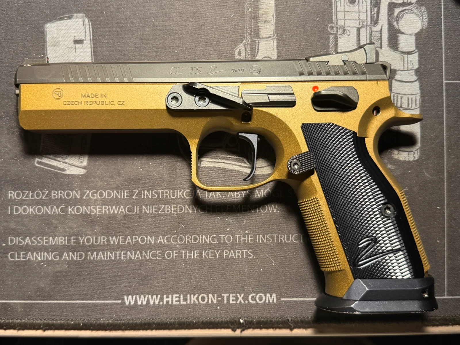 CZ TS2 Deep Bronze jak nowa