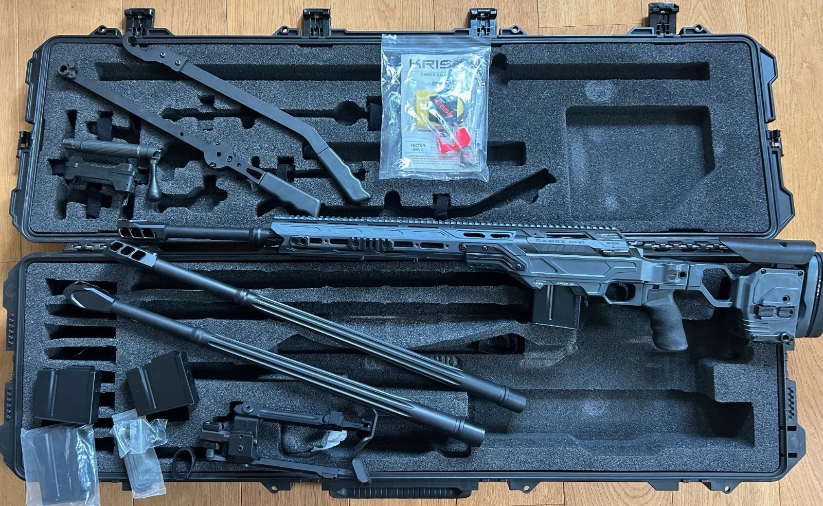 Cadex Kraken - trzy lufy