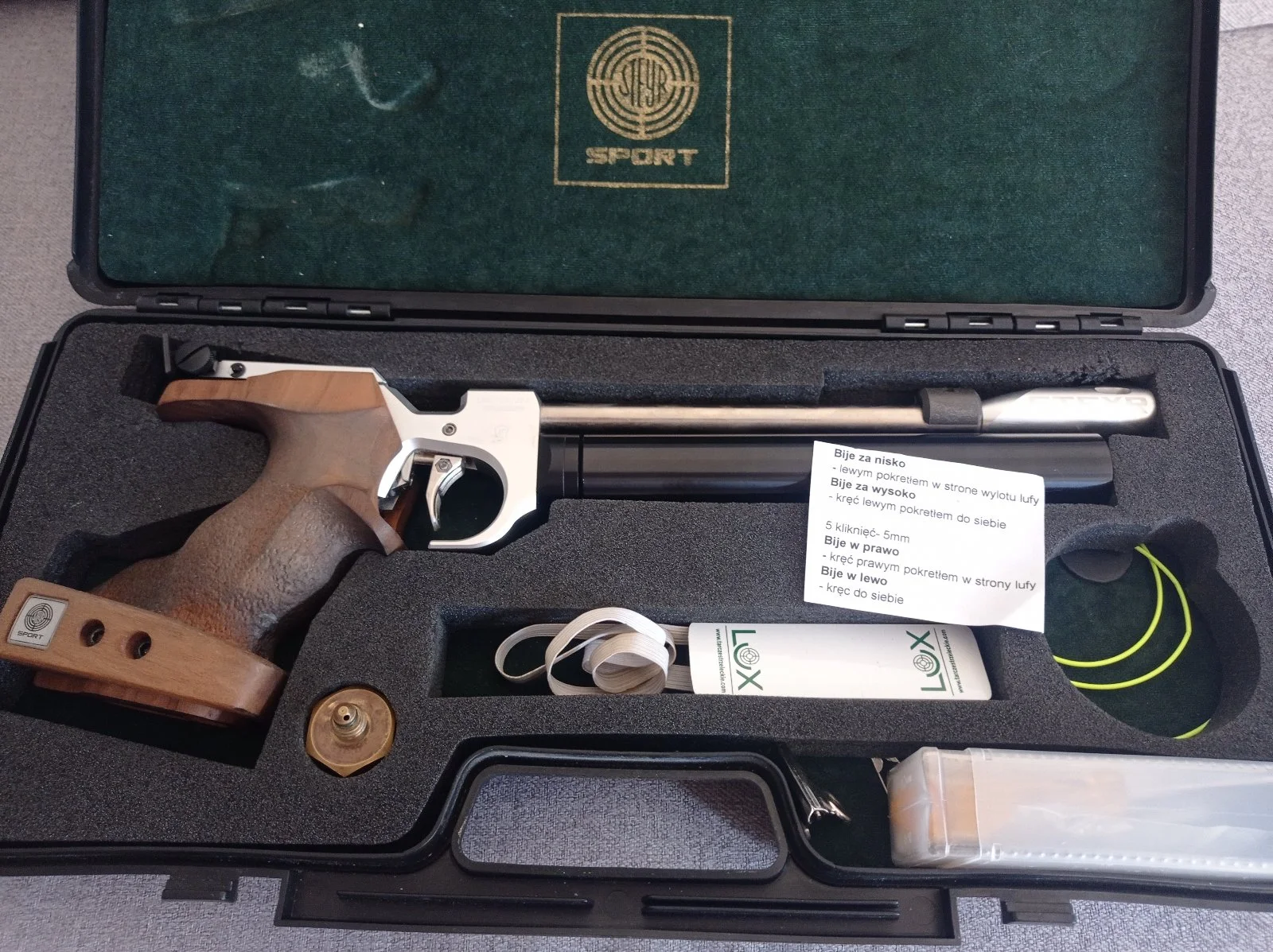 Pistolet STEYR LP2