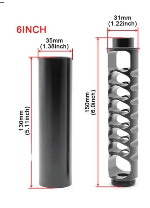 NOWY chiński filtr paliwa, gwint 5/8-24, 2 adaptery 1/2-28 i 1/2-20
