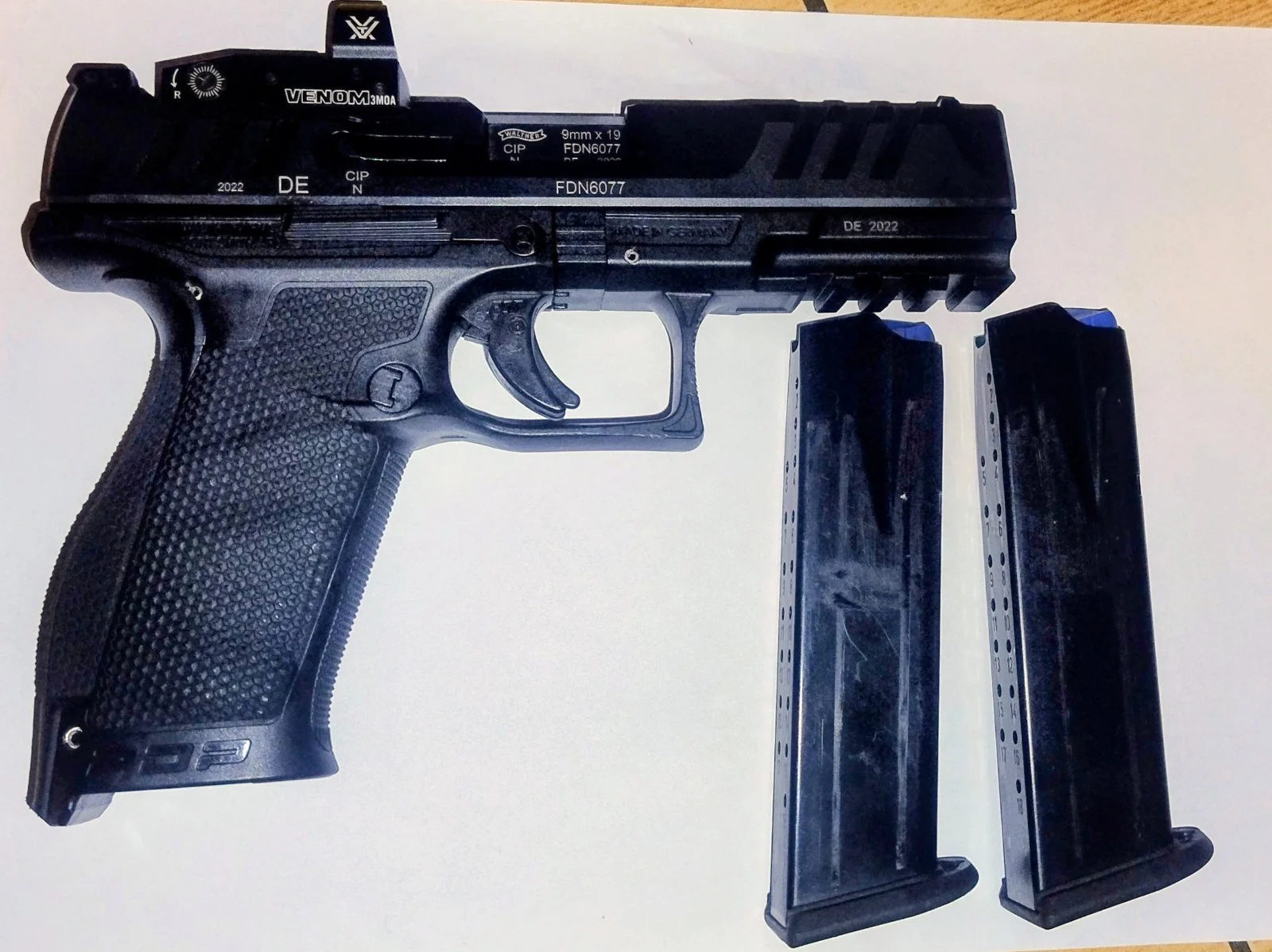 Walther PDP 4.5  Full size
