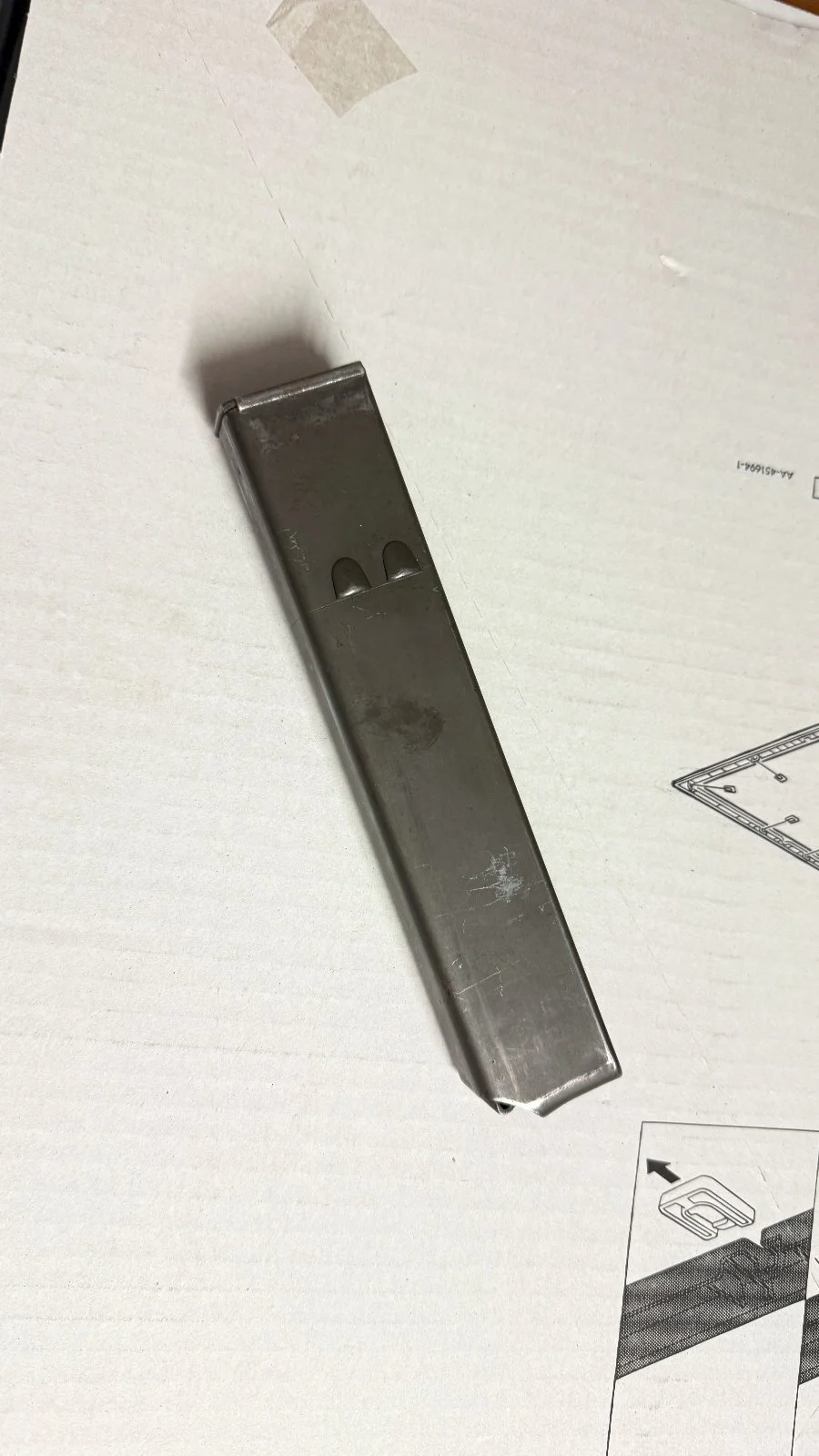 Używany magazynek UZI 9x19