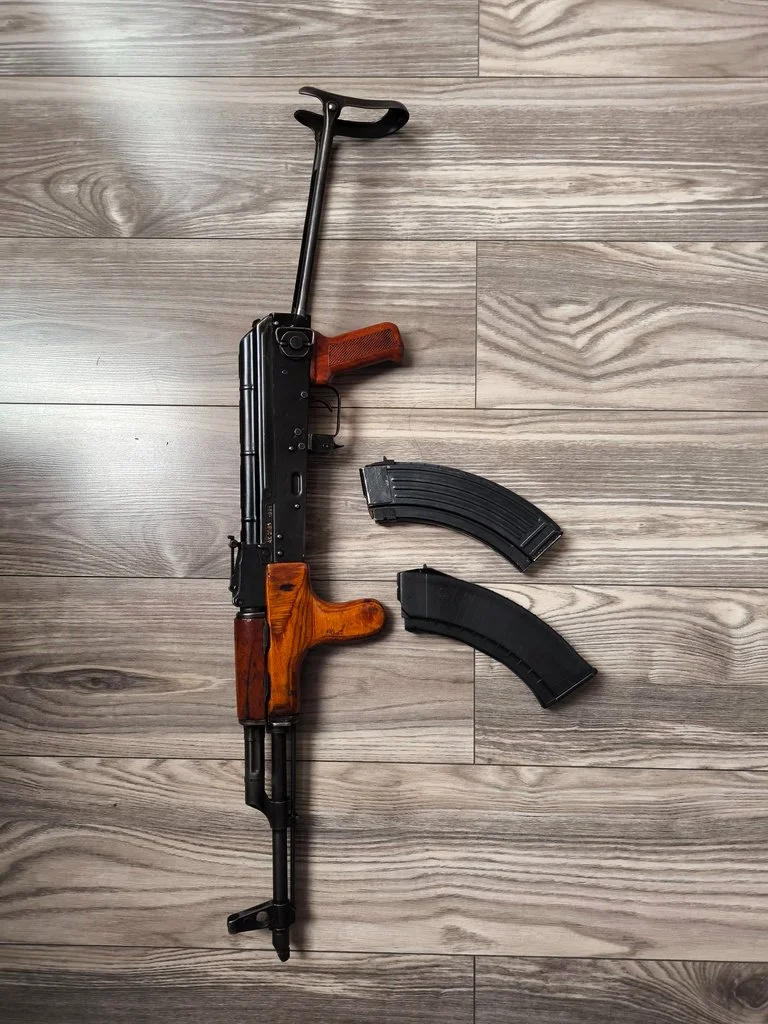 Rumuński AKMS 7,62x39 z 1991 roku