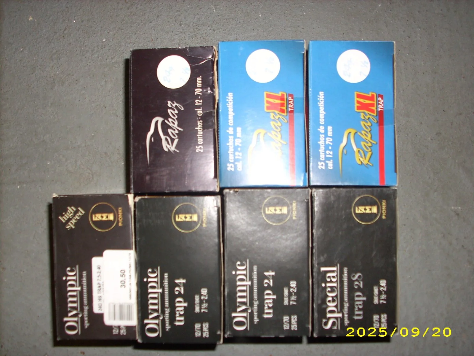 nadwyżka amunicji kal. 12/70