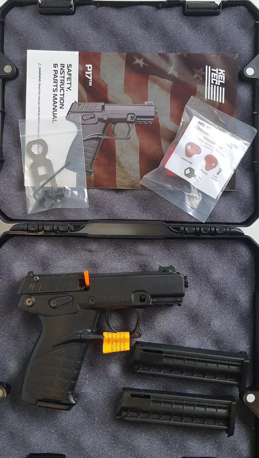 Keltec P17 FDE/BLACK