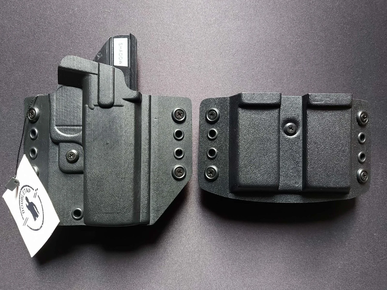 Kabura typu naleśnik plus ładownica do CZ Shadow 2