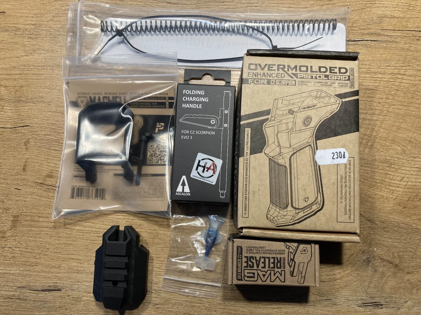 Zestaw do dopieszczenia Scorpiona Evo 3