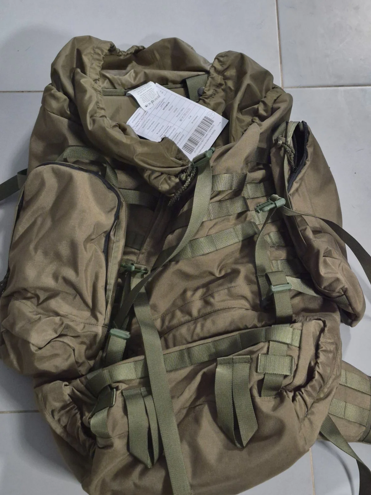 Mundur 124P, Zasobnik 987B