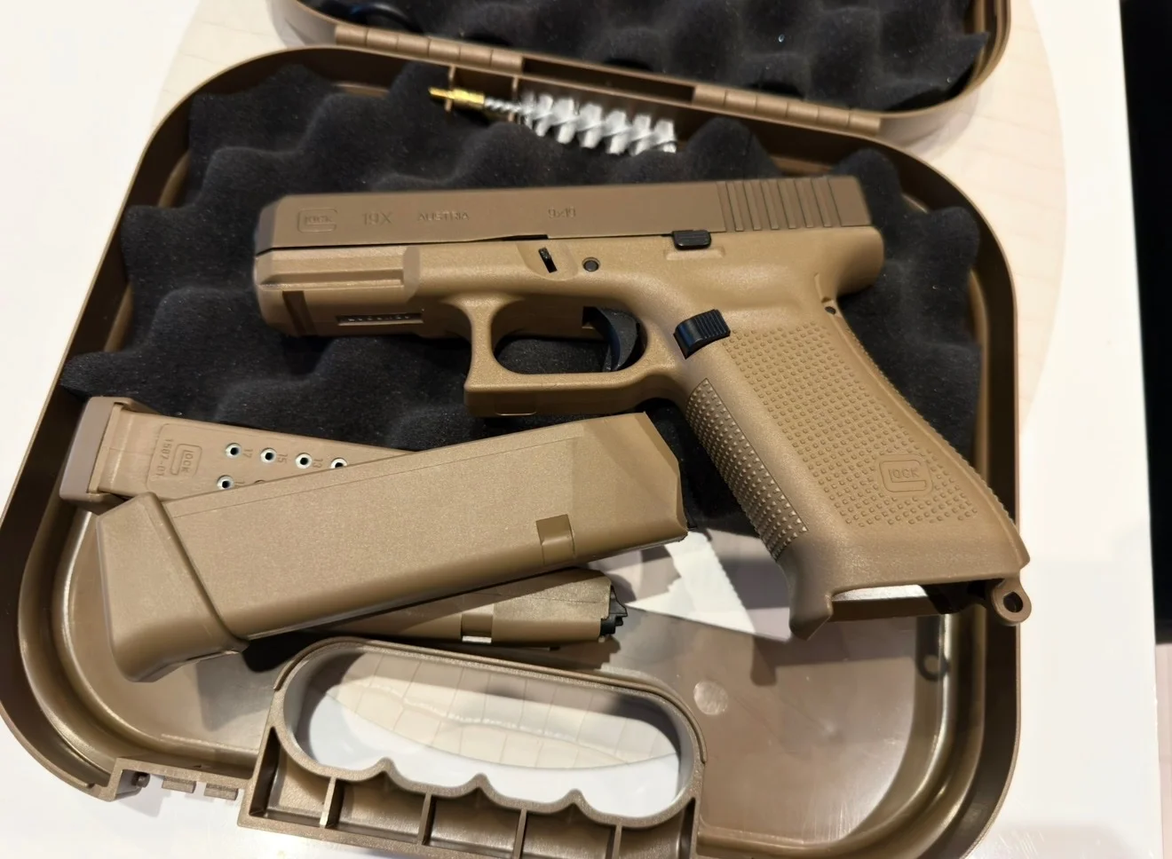 Glock 19x Coyote