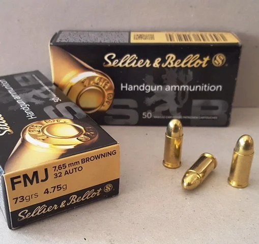 7,65 Browning .32 ACP S&B 1,55 zł/szt.