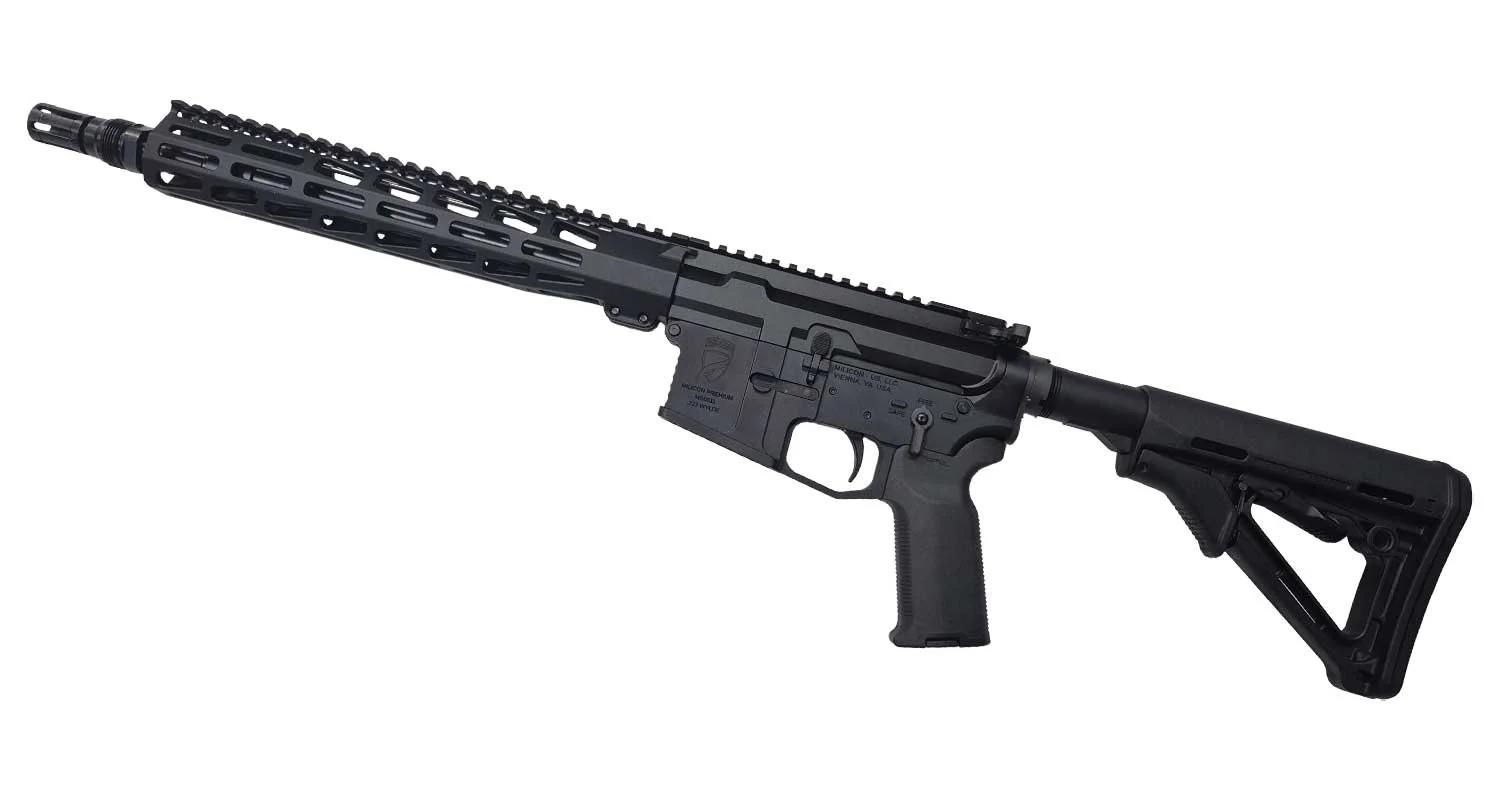 Karabinek centralnego zapłonu MILICON Premium Delta kal.223 Wylde, lufa 12,5" Czarny