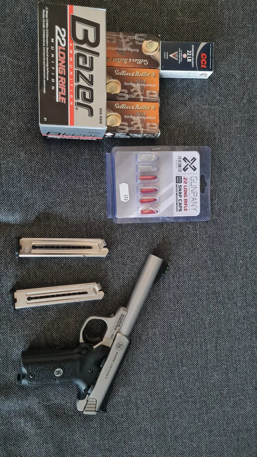 Smith & Wesson Victory 5,5" .22Lr boczny zapłon