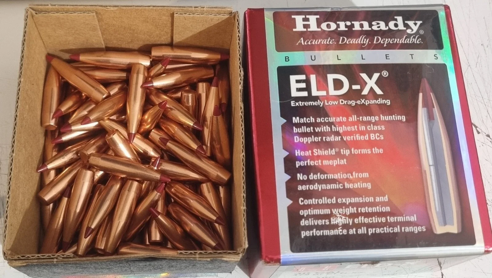 Pociski ELD-X 178 gn kal .308 - 76 sztuk