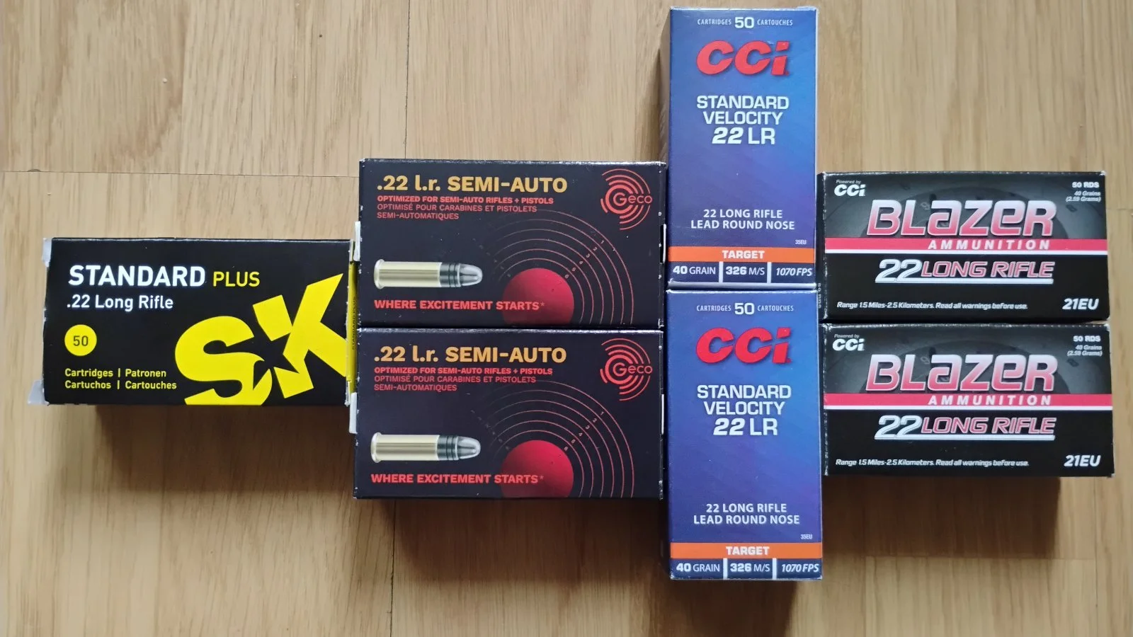 Sprzedam amunicję .22LR - różne