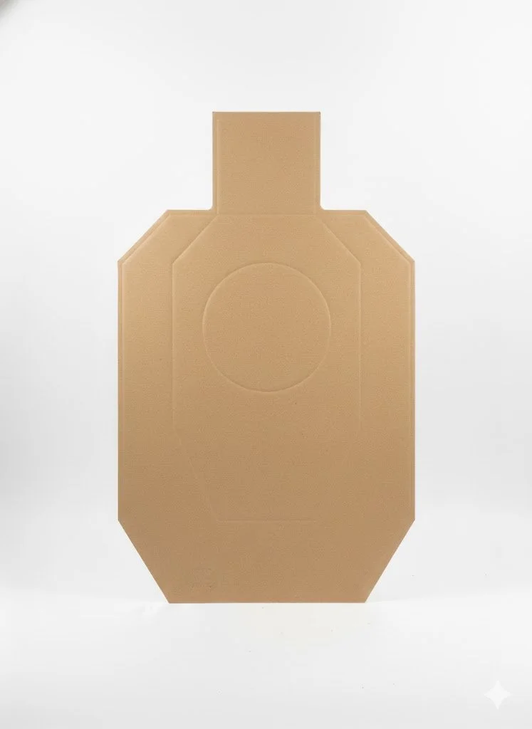 Kartonowe Tarcze Strzeleckie IDPA PIRO 50szt