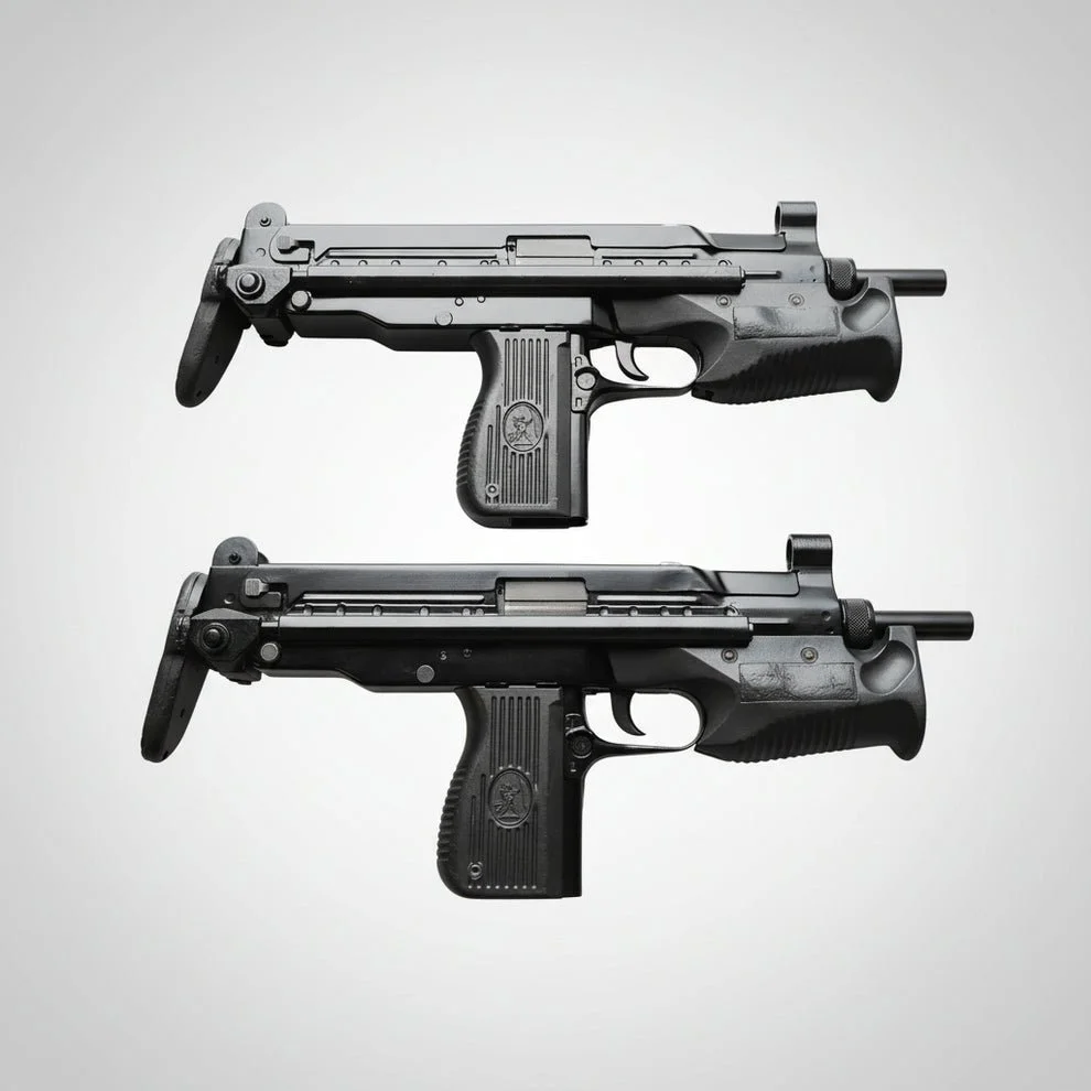 Pistolet PM-98 Glauberyt 9x19