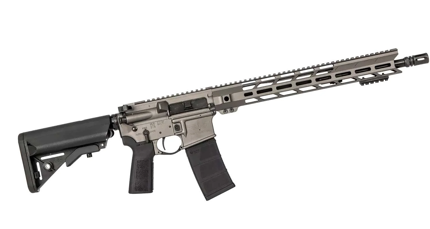 Karabinek CheyTac CT15FTIM Tungsten kal. .223 Rem/ 5,56x45mm, lufa 16" ze spustem Timney oraz dźwign