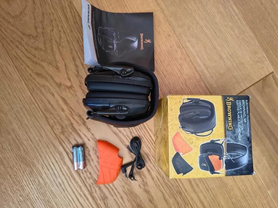 Słuchawki Aktywne Browning XP, ochrona słuchu - NOWE